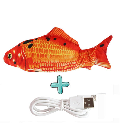 Electric Floppy Fish Cat Toy