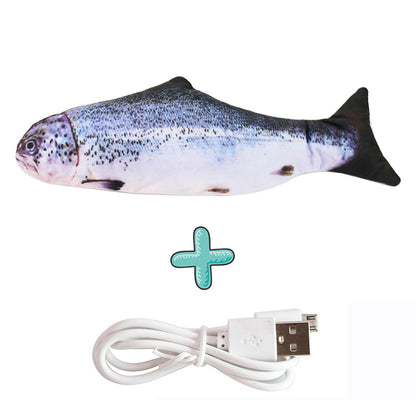 Electric Floppy Fish Cat Toy