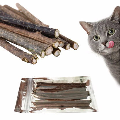 Natural Catnip Toothpaste Branches